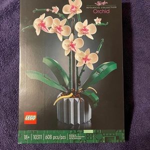 LEGO Orchid 10311 Plant Decor Building Set for Adults; Never Opened